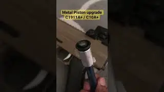 Metal piston untuk unit C1911A+ / C10A+ link di comment aja ya #airsoft #spring #mainan #skirmish