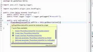 Episode 1: Smite/Lightning Bukkit Plugin Tutorial