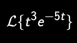 Find the Laplace transform of the given function | Translation