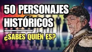 🕵️ Adivina los Personajes Históricos 🎭 Quiz/Trivia 📜 Test de Historia