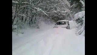 Лада Нива по снегу KAMA 511 / LADA NIVA in snow