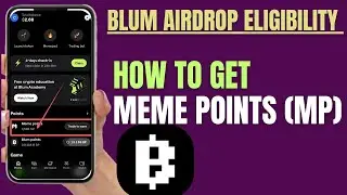 How to Get Blum Meme Point For Free | Do this Now to Qualify For Blum Airdrop 1 
