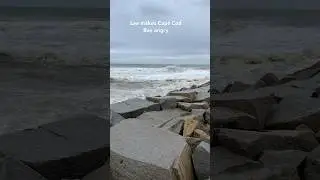 Hurricane Lee crashes into Cape Cod Breaker #hurricane #capecod #ocean