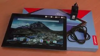 Распаковка Lenovo Tab 4 10 Plus