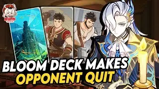 Makes Opponent Quit! Neuvillette in Bloom Deck | Genshin TCG