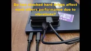 Stacked HHD's experiment - Is stacking hard drives safe?