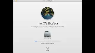 MacOS Big Sur Failed Solution