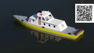 3D printed boat Šumava