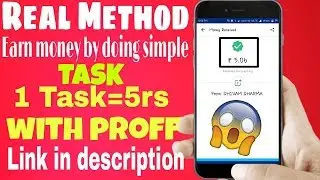 Real method to earn Paytm cash|| live proff of payout||Money rain