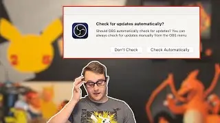 HOW TO: Fix the automatic updates check pop up at OBS start up