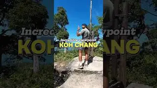 Incredible viewpoint on Koh Chang Island 😍🏝️