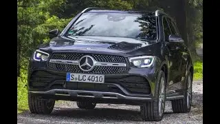 An emergency opening and the start of Mercedes GLC 300D (2021) with AMP 8.0