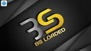How To Make BS Logo In Pixellab   3D logo design