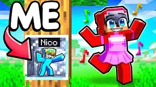 Becoming TINY To Find My Friend's SECRETS in Minecraft