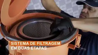 Aspirador de Pó Industrial FA pequeno