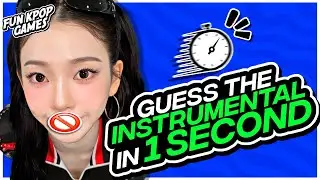 ⭐️GUESS THE KPOP SONG BY THE INSTRUMENTAL IN 1 SECOND | KPOP QUIZ - FUN KPOP GAMES 2025