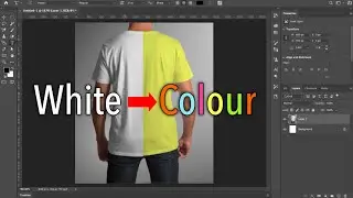 Change Shirt Color (Adobe Photoshop Tutorial) | OneSeven TV