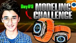 DAY #09: 3d Modeling In Blender Challenge