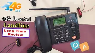 4G VOLTE Jio beetel Landline Phone with Wifi Long-term Review and Reply on Your Questions