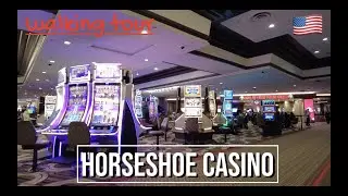 🇺🇸 HORSESHOE CASINO (formerly Bally's) walking tour | Las Vegas, Nevada, USA.