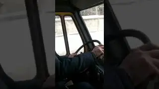 Друг гонит Mercedes-Benz 308D Почтовик Москва-Омск. Обзорчик надо?
