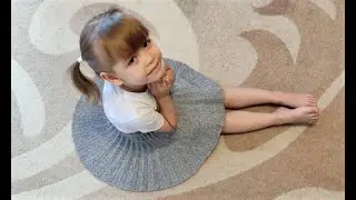 Юбочка Плиссе Спицами На Девочку 3,5-4 года // Мастер класс//