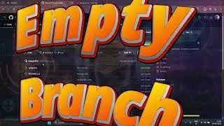 How to create Empty branch in Git/github or Gitlab || Github tutorials 