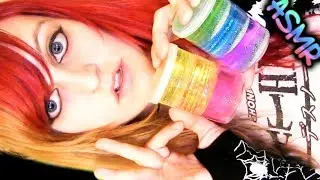 ASMR 🌈 HOW TO: RAiNBOW SLiME ♡ UN-SATiSFYiNG!!! FAiL!! Glitter Putty, Not Satisfying, Sticky ♡
