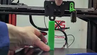 #2 linear rail with gantry back plate mounted  showing play in carriage block #ender3upgrades