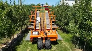 Huron Fruit Harvester with TrueSteer