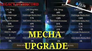 Upgrading rare | Mecha upgrades | BR boost | Legacy of Discord