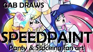 PANTY & STOCKING FAN ART - [SPEEDPAINT]