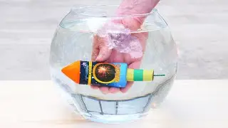 Experiment: XXL Rockets Underwater