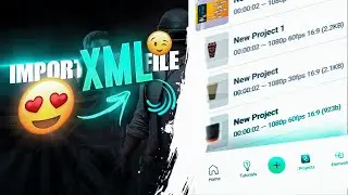 Import XML file in alight motion ♥️💞