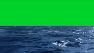 Green screen Ocean￼