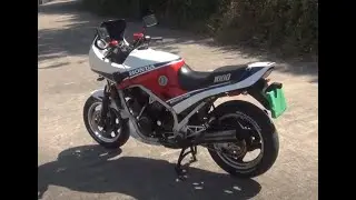 Honda VF1000F walk around and start up
