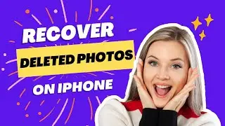 RECOVER DELETED PHOTOS & VIDEOS iPhone | How To Recover Deleted Photos & Videos on iPhone