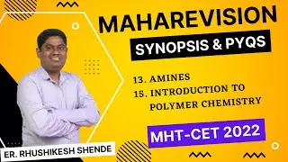 MHT - CET 2022 l MAHAREVISION l Synopsis & PYQs l Chemistry