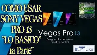 Como usar Sony Vegas Pro 13 para editar vídeos 