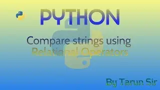 string comparison in python
