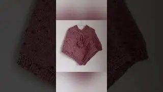 Poncho au Tricot