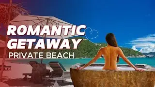 A private beach for couples