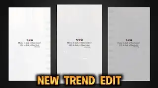 Instagram New Effect Viral Reel Editing | Shayari New Effect Reel Editing