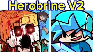 Friday Night Funkin' VS Herobrine Reborn 2.5 (FNF Mod) FULL WEEK Enjoy 😉🎤💖