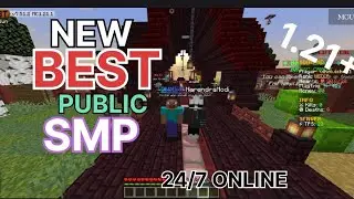 💎 New Best Cracked Public  SMP 🧁 | Minecraft Java + PE + Pojav | 24/7 Online | Free To Join 👍