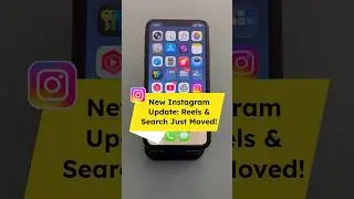 New Instagram Update: Reels & Search Just Moved! 🔥📱 
