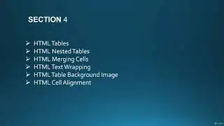 Learn Complete HTML - Certification Course with Project - learn HTML