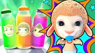 Mamadeiras coloridas para bebê | Desenho Animado | Dolly e Amigos 3D - Brasil