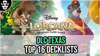 THE BEST LORCANA DECKLISTS! | DLC Texas | Top 16 Decklists