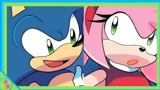 Amy Worries About The Future With Sonic ( Sonic The Hedgehog Comic Dub )